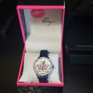 Betsey Johnson Crown of Jewels Watch
